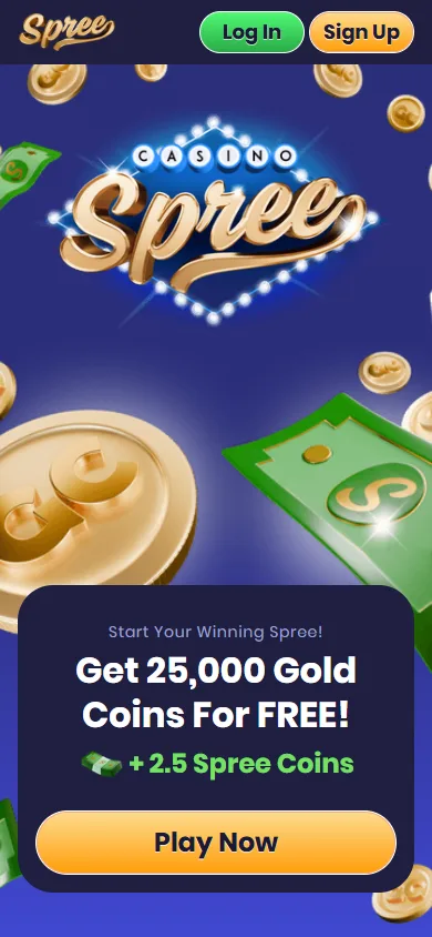 Spree mobile view showing the responsive design on a smartphone